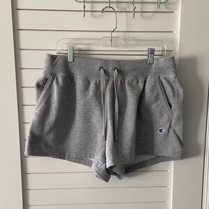 Champion Grey Sweatpant Shorts Size XL